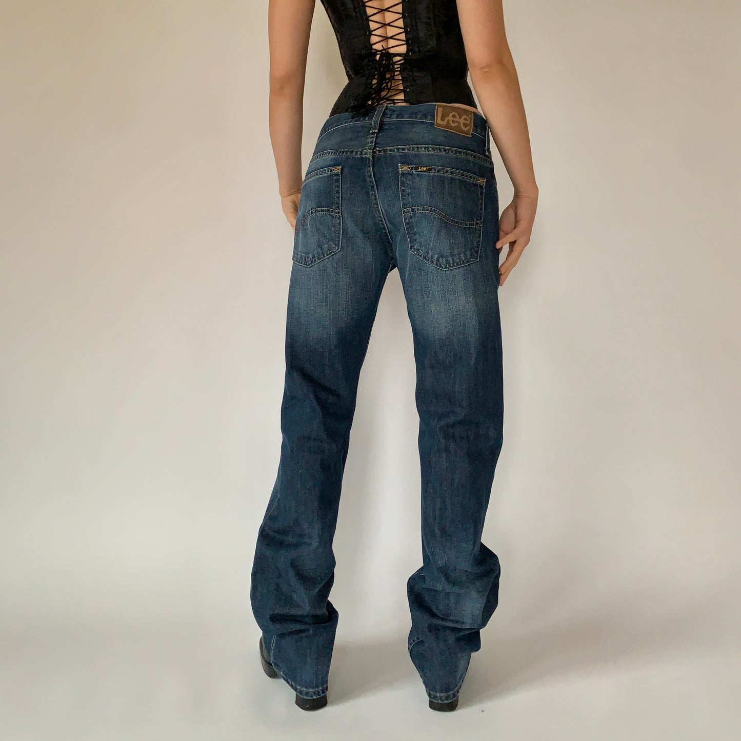 2000s Boyfriend Jeans (M)