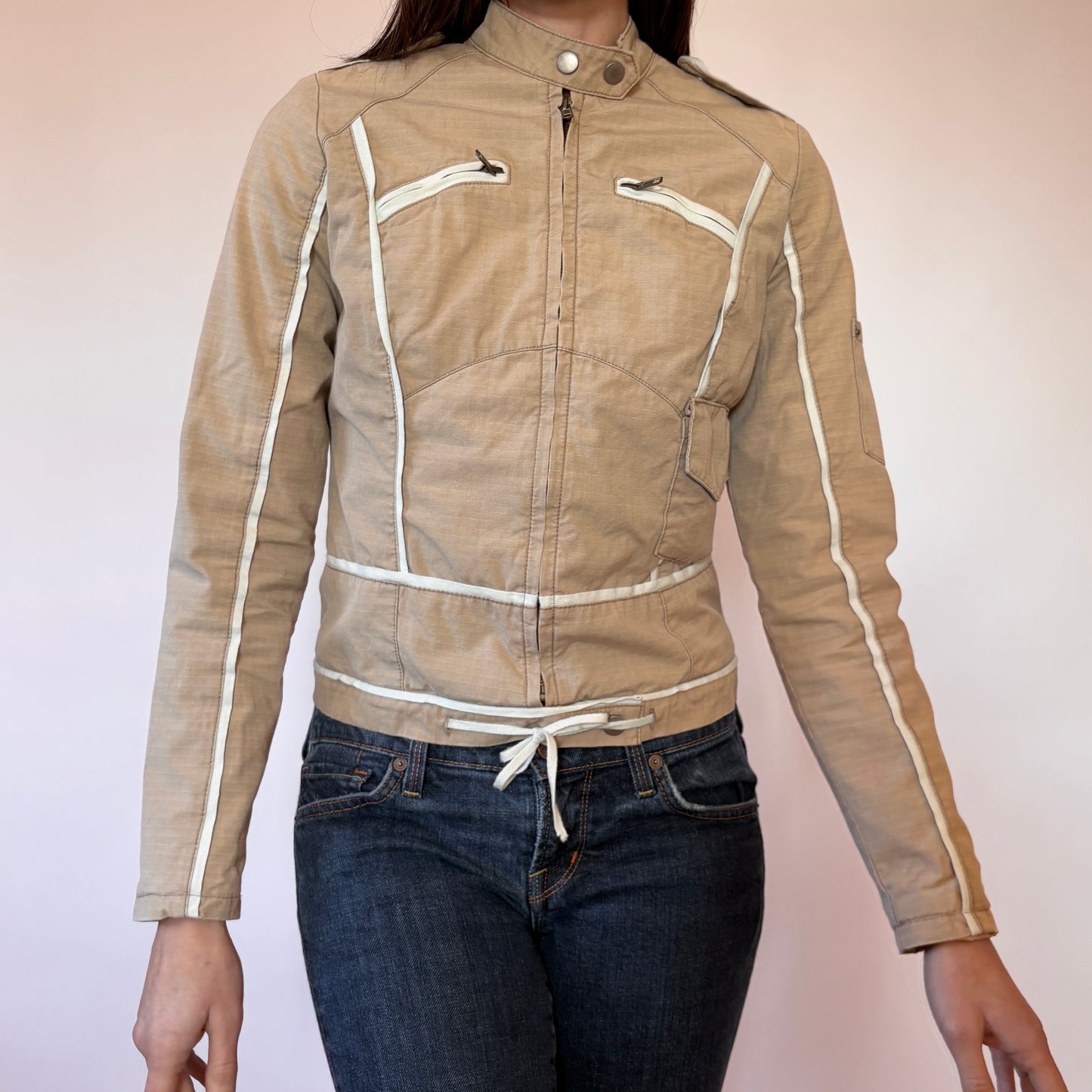 Y2K Utility Jacket (XS)