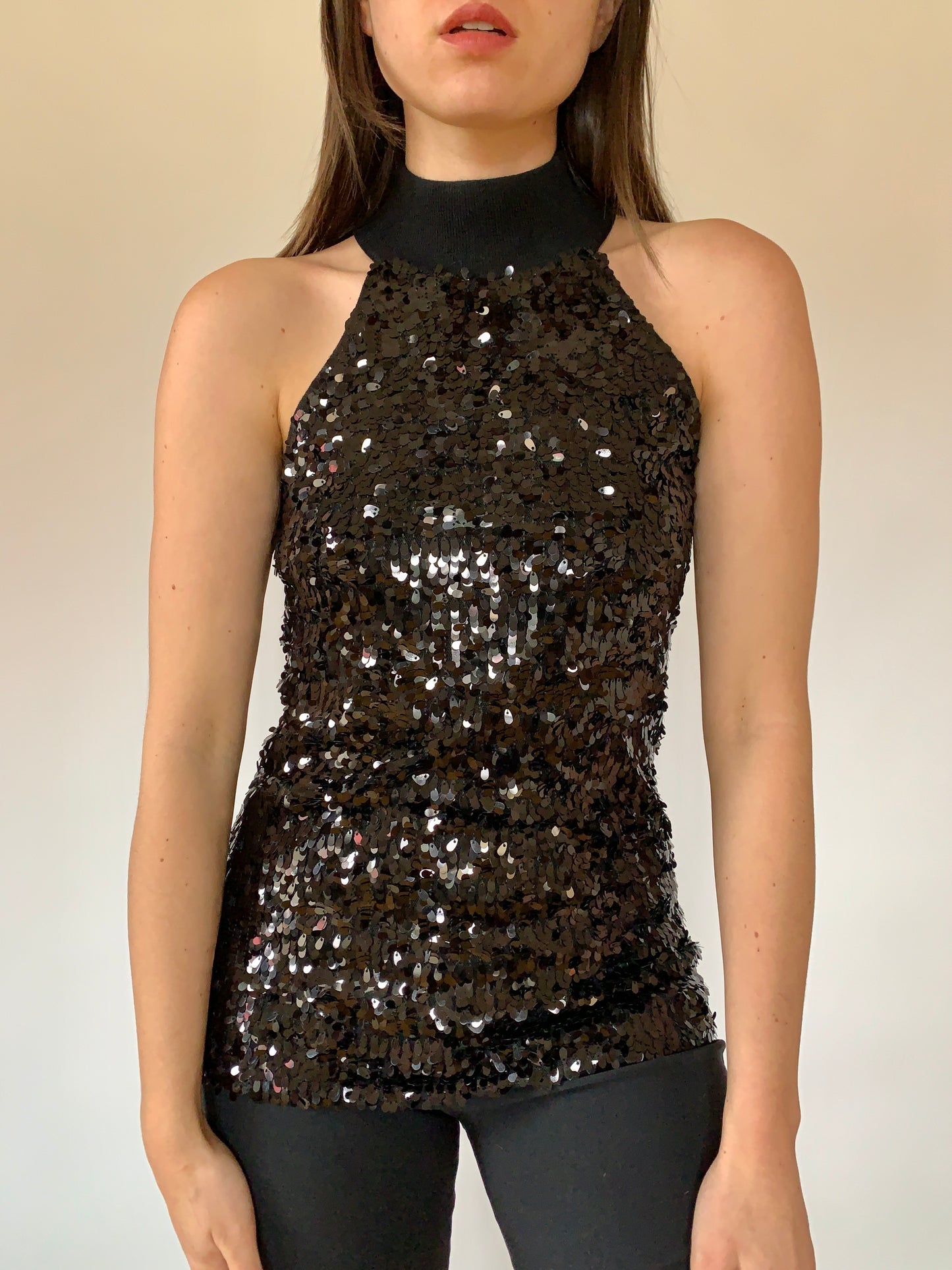 Y2K Sequin Top - Small