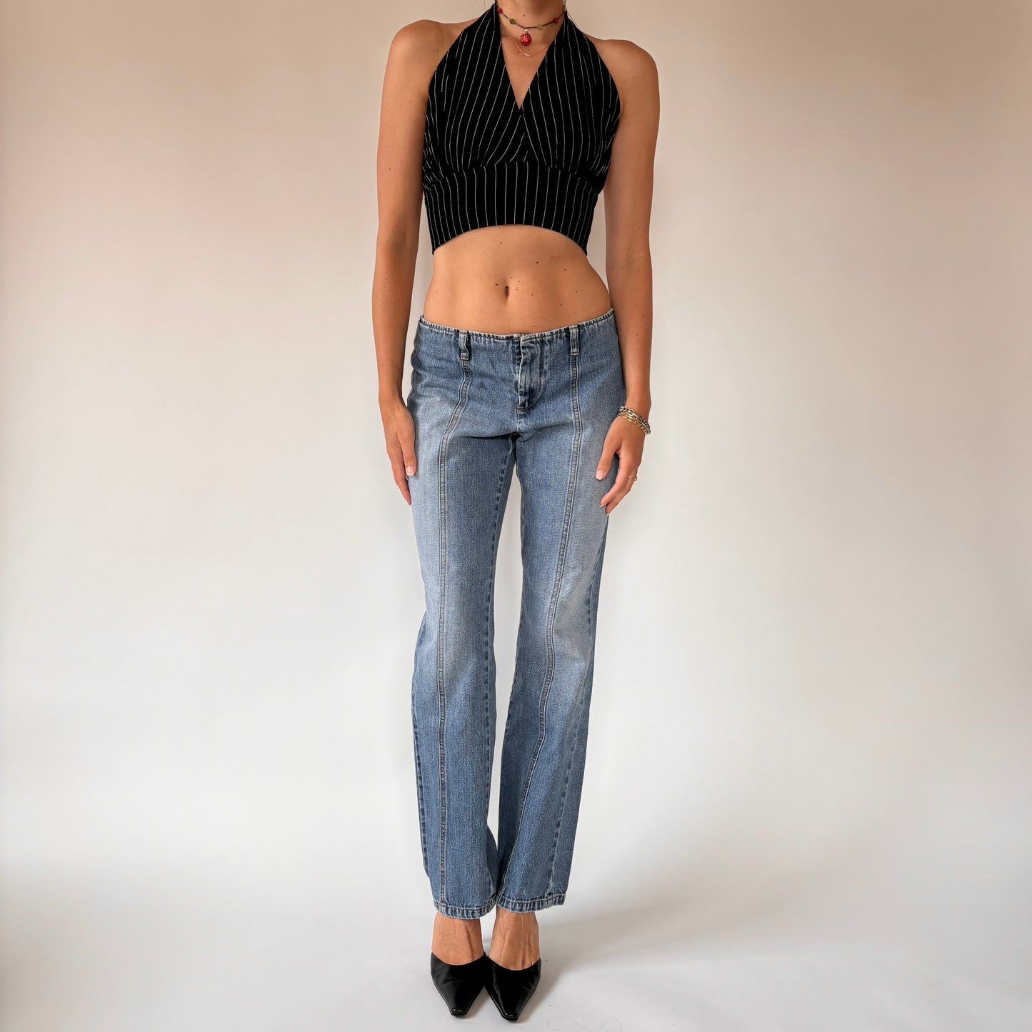 Y2K Low Rise Jeans (S)