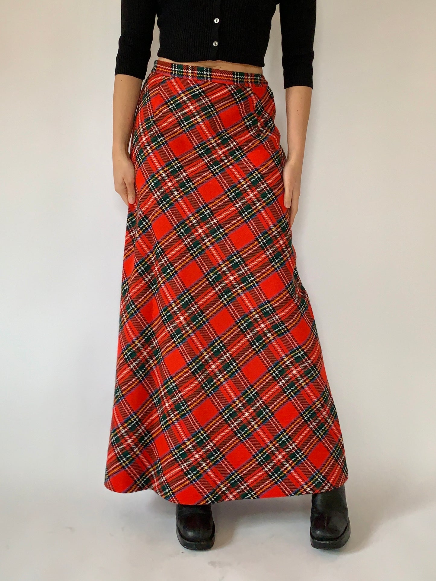 Vintage 1970s Maxi Skirt - Small