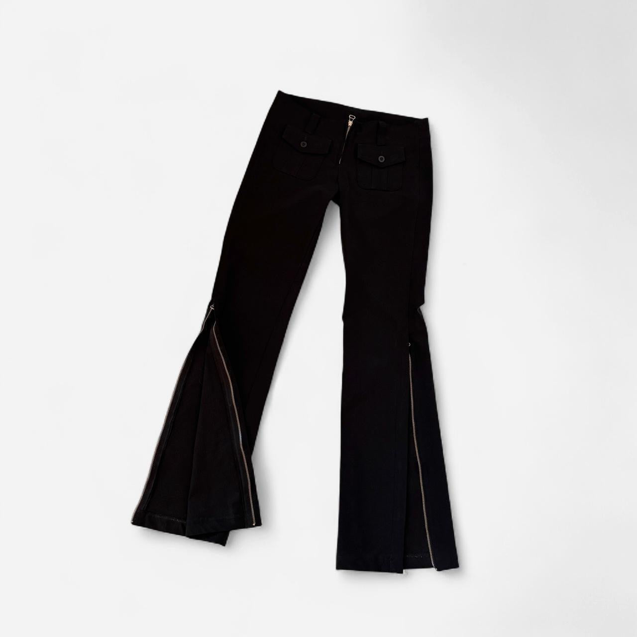 Y2K Arden B. Low Rise Zipper Pants (XS/S)