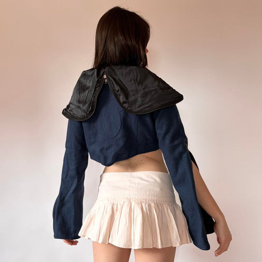 2000s Cropped Festival Hoodie (S)