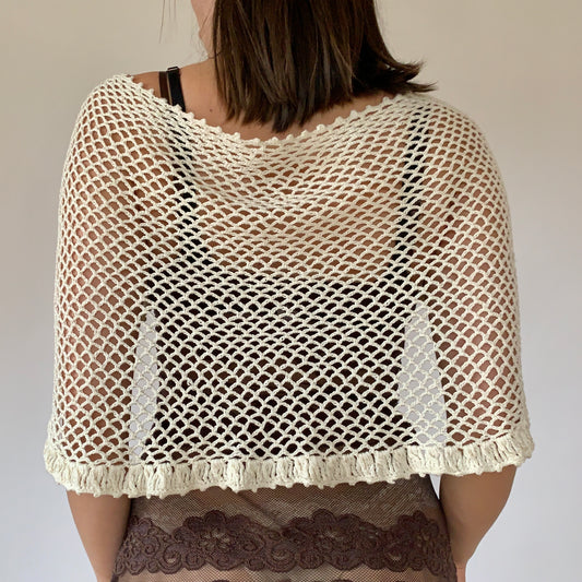 Vintage Crochet Shawl