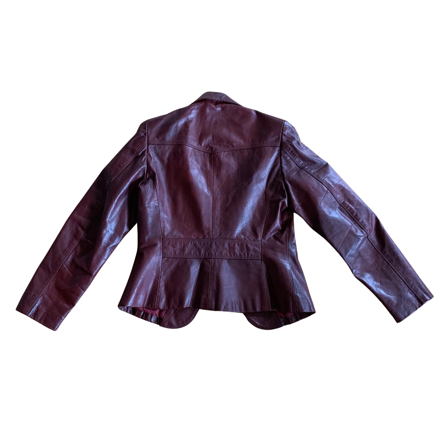 Vintage 1970s Leather Blazer (S)