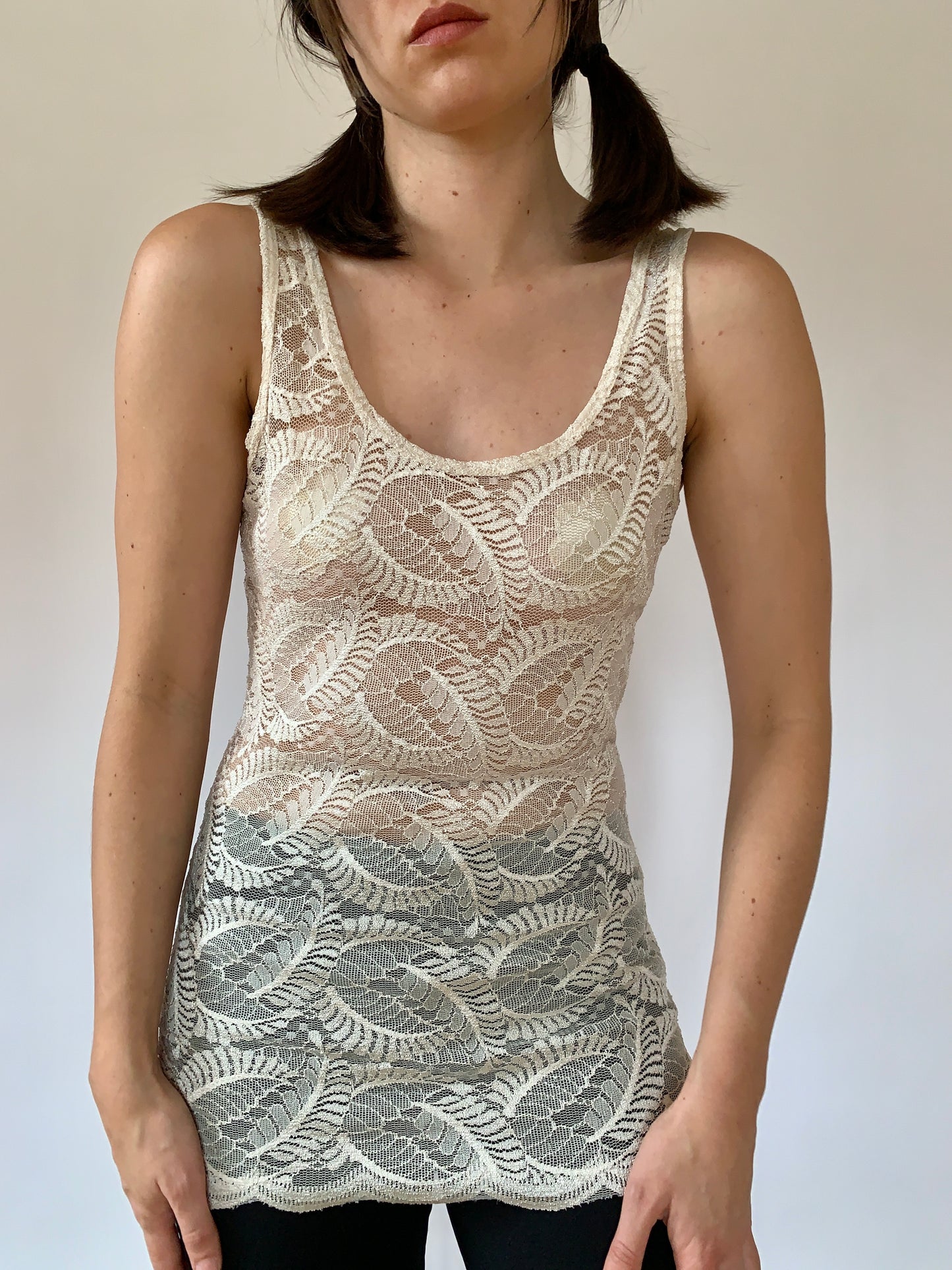 Y2K Lace Tank