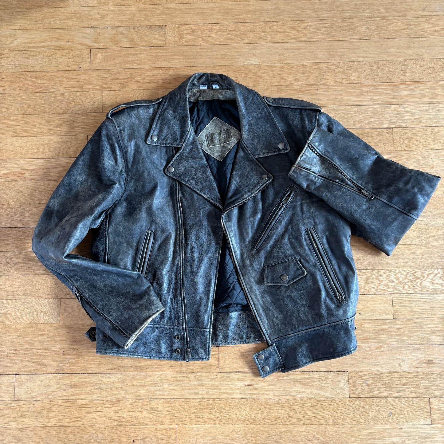 90s Biker Jacket (XL)
