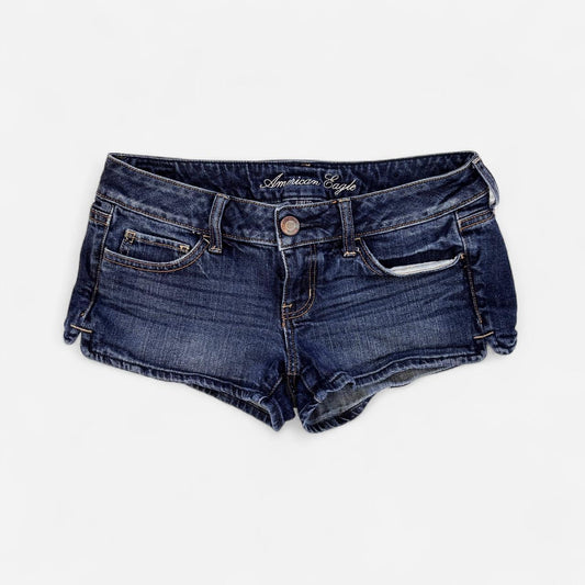 2000s Low Rise Denim Shorts (XS/S)