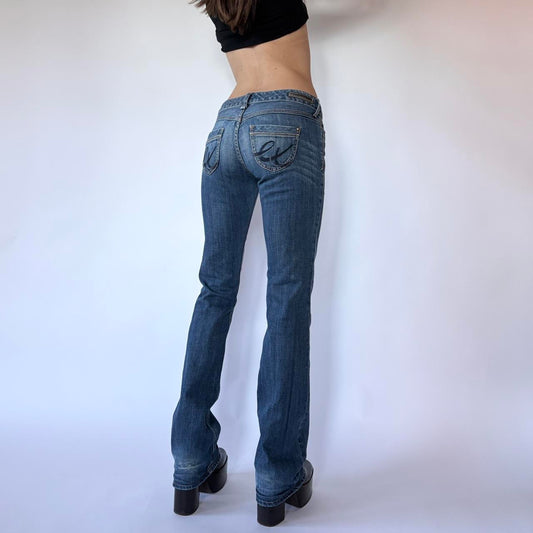 2011 Low Rise Flare Jeans (XS)