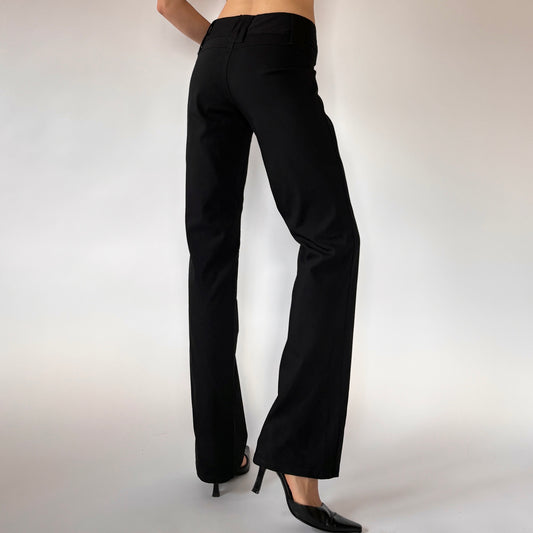 Y2K Noir Trousers (S/M)