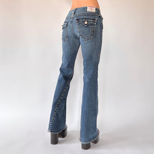 Y2K True Religion Flare Jeans (S/M)