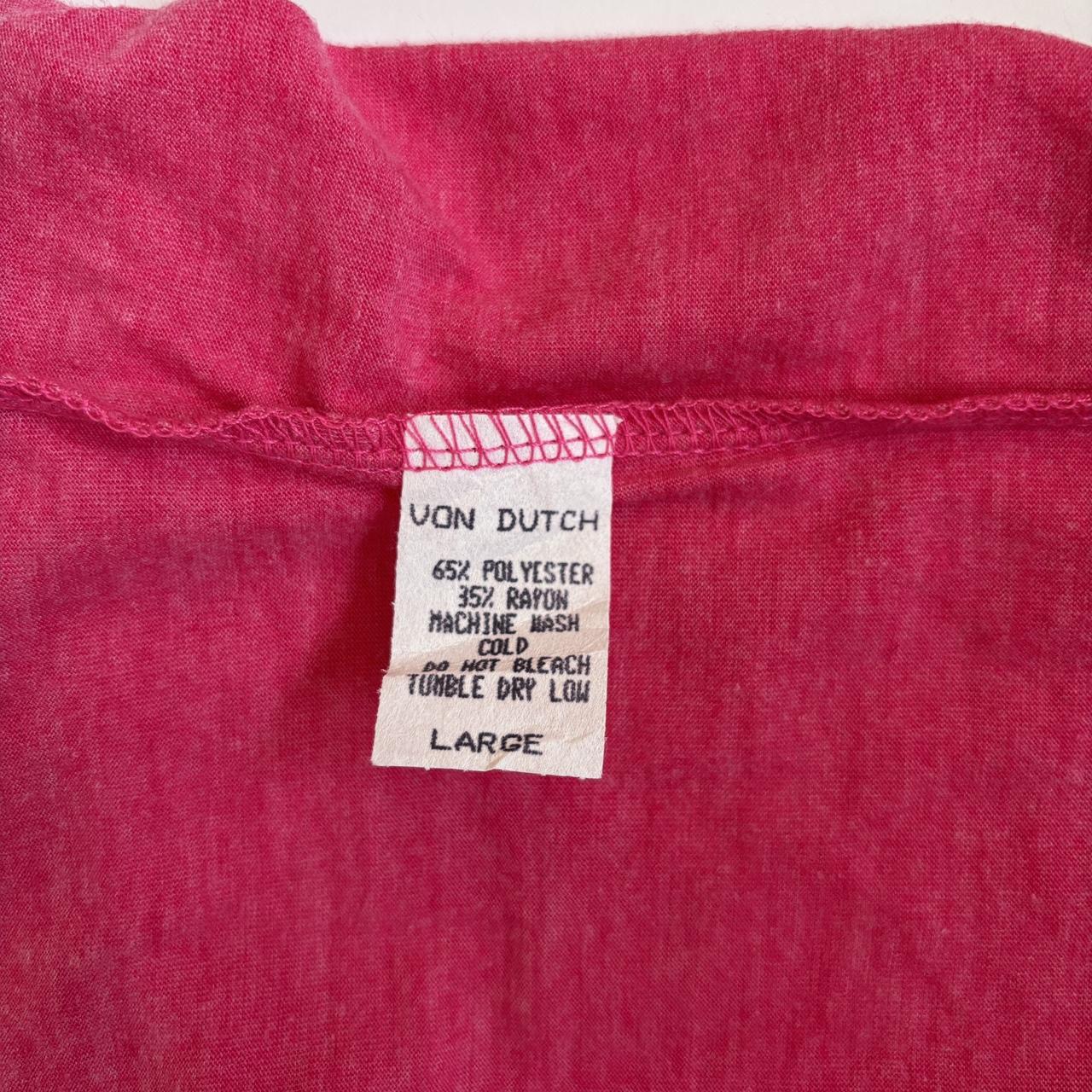 Von Dutch Y2K Baby Tee (M)