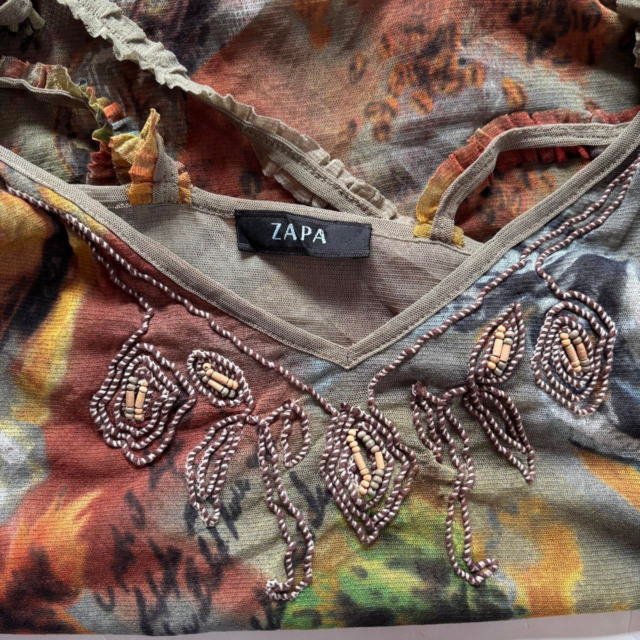 Beaded Mesh Fairy Top (XL)