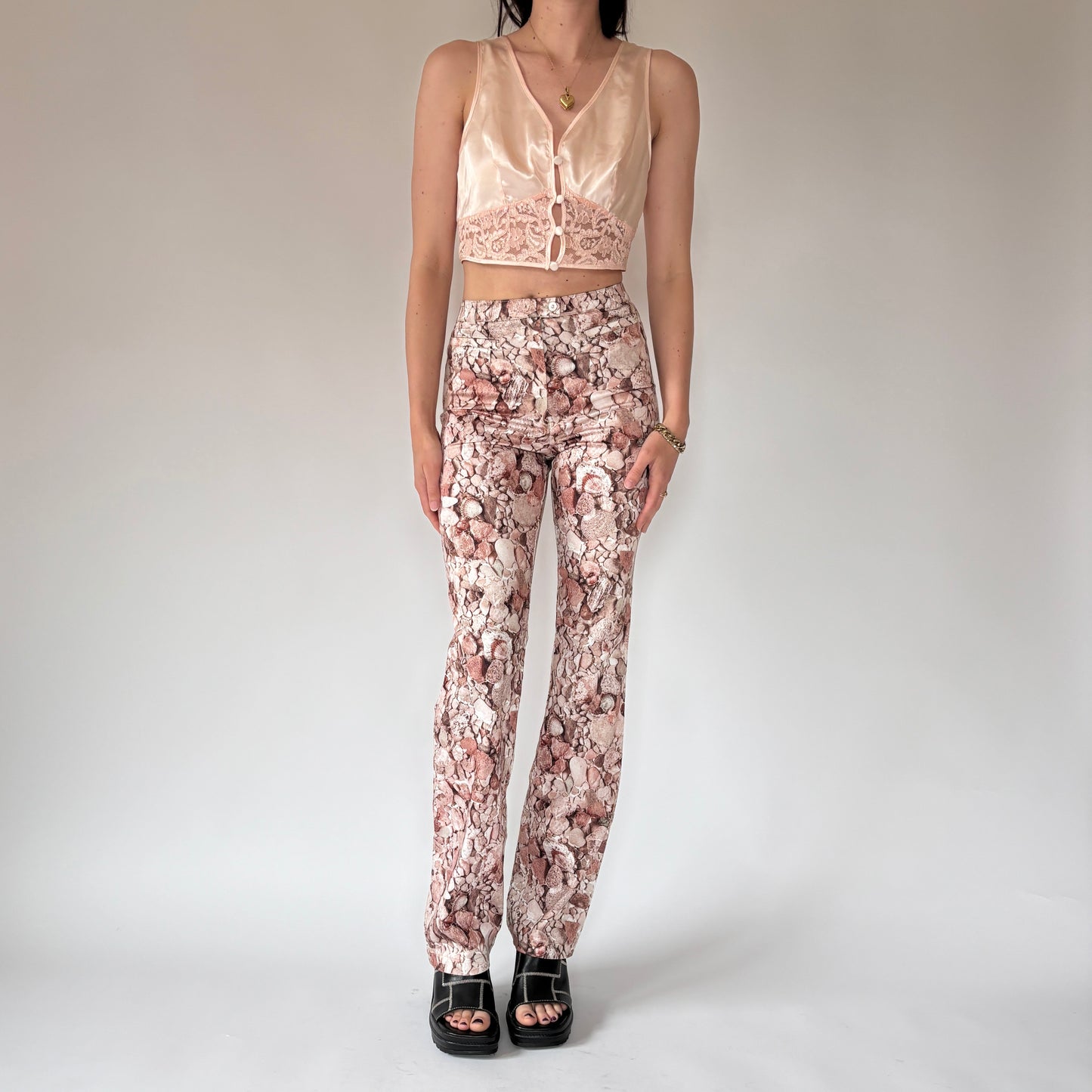 2000s Rock Print Pants (S)