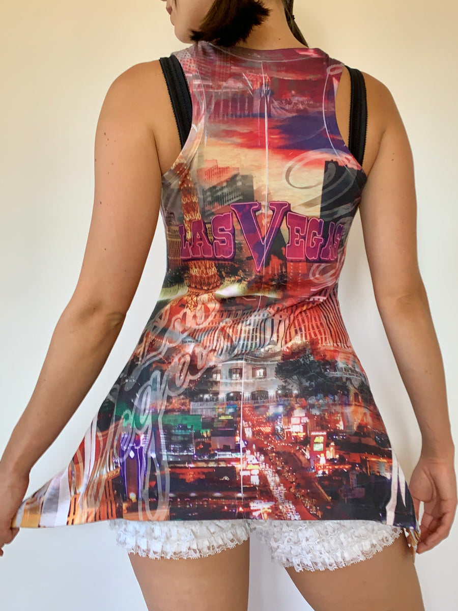 Y2K Vegas Tank – Hazy Vintage