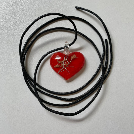 Glasswork Heart Necklace