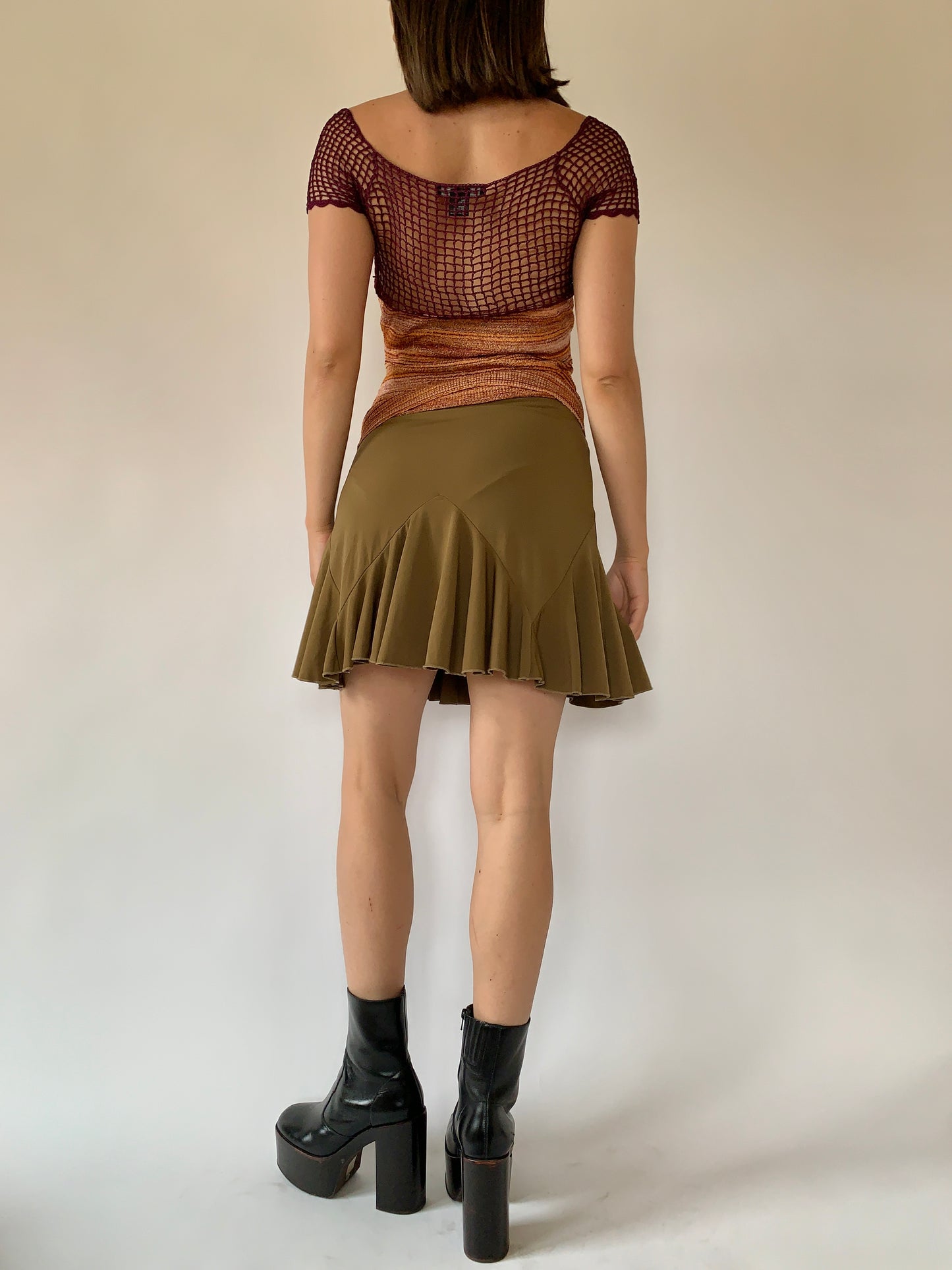 Vintage 1990s Coffee Midi