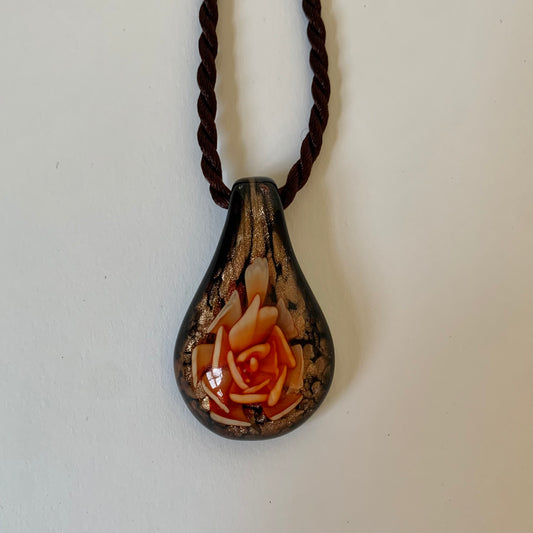 Glass Pendant Necklace