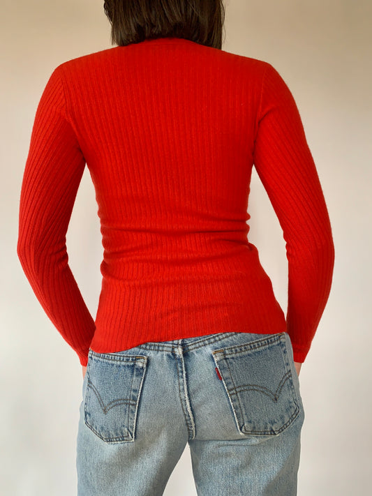 Vintage 1960s Cashmere Cardigan