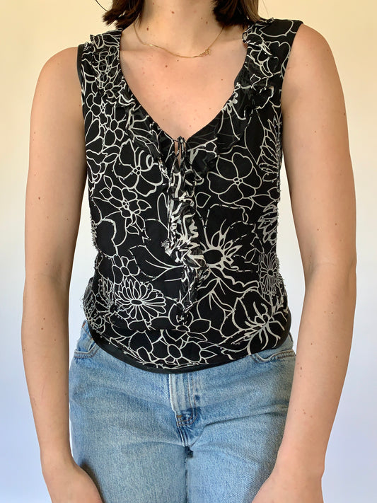 Vintage 1990s Silk Blouse