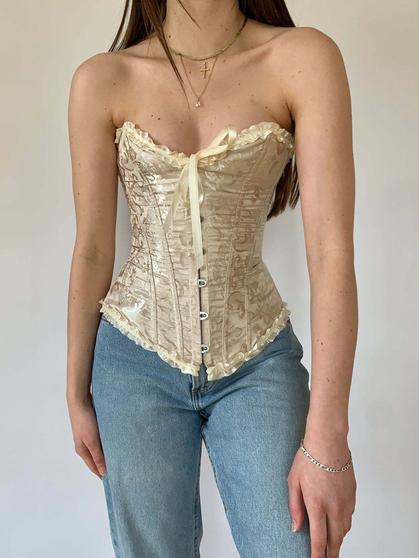 Cream Corset