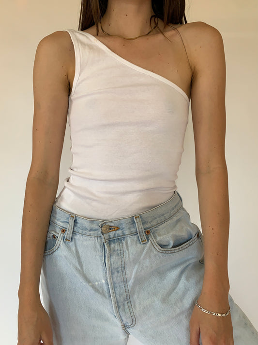 One Shouldered Tank