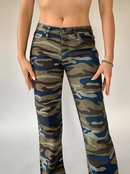 Y2K Camo Flares