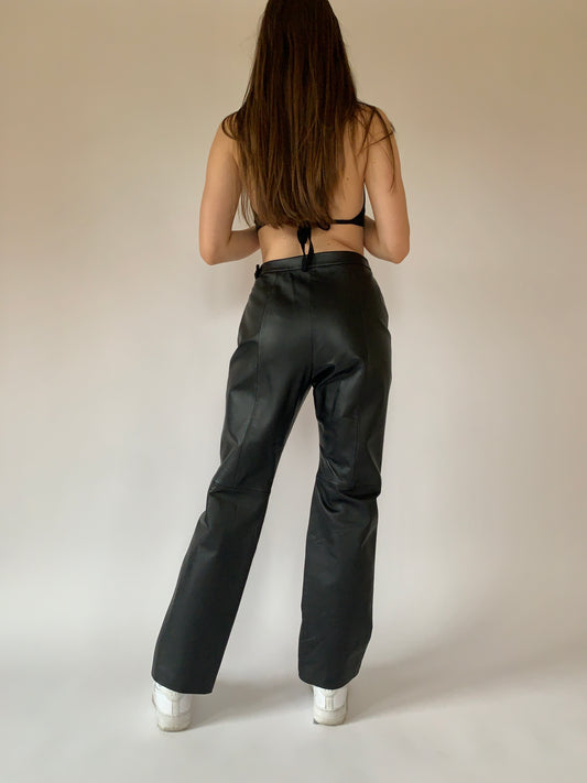 Vintage 1990s Leather Pants