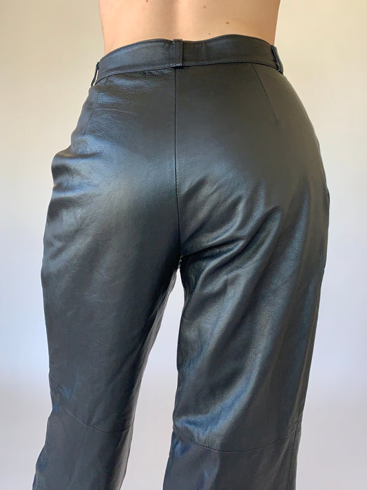 Vintage Genuine Leather Pants