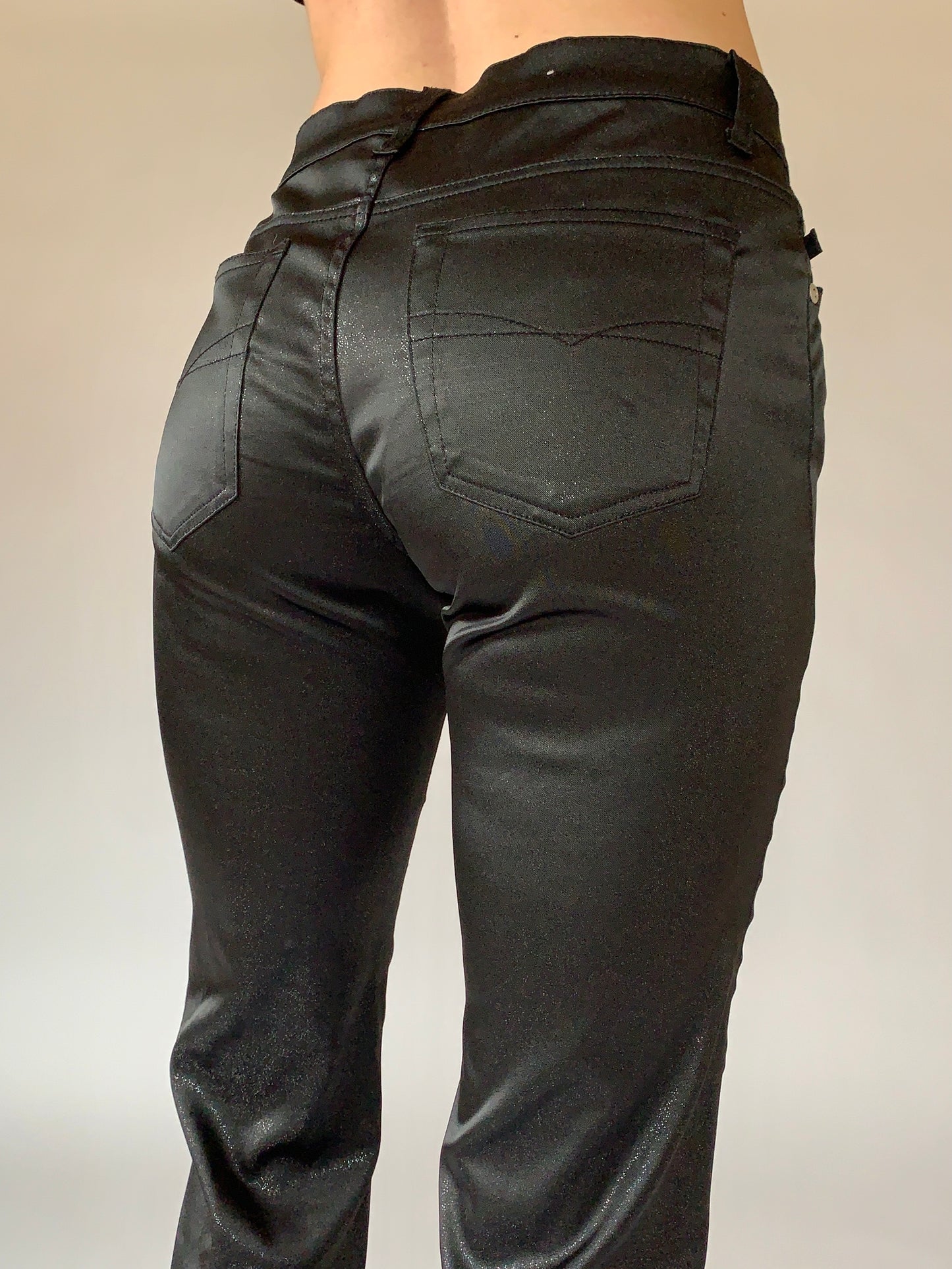 Vintage 1990s Glitter Flares