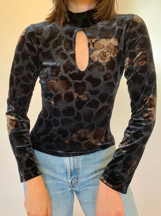 Vintage 1990s Keyhole Top