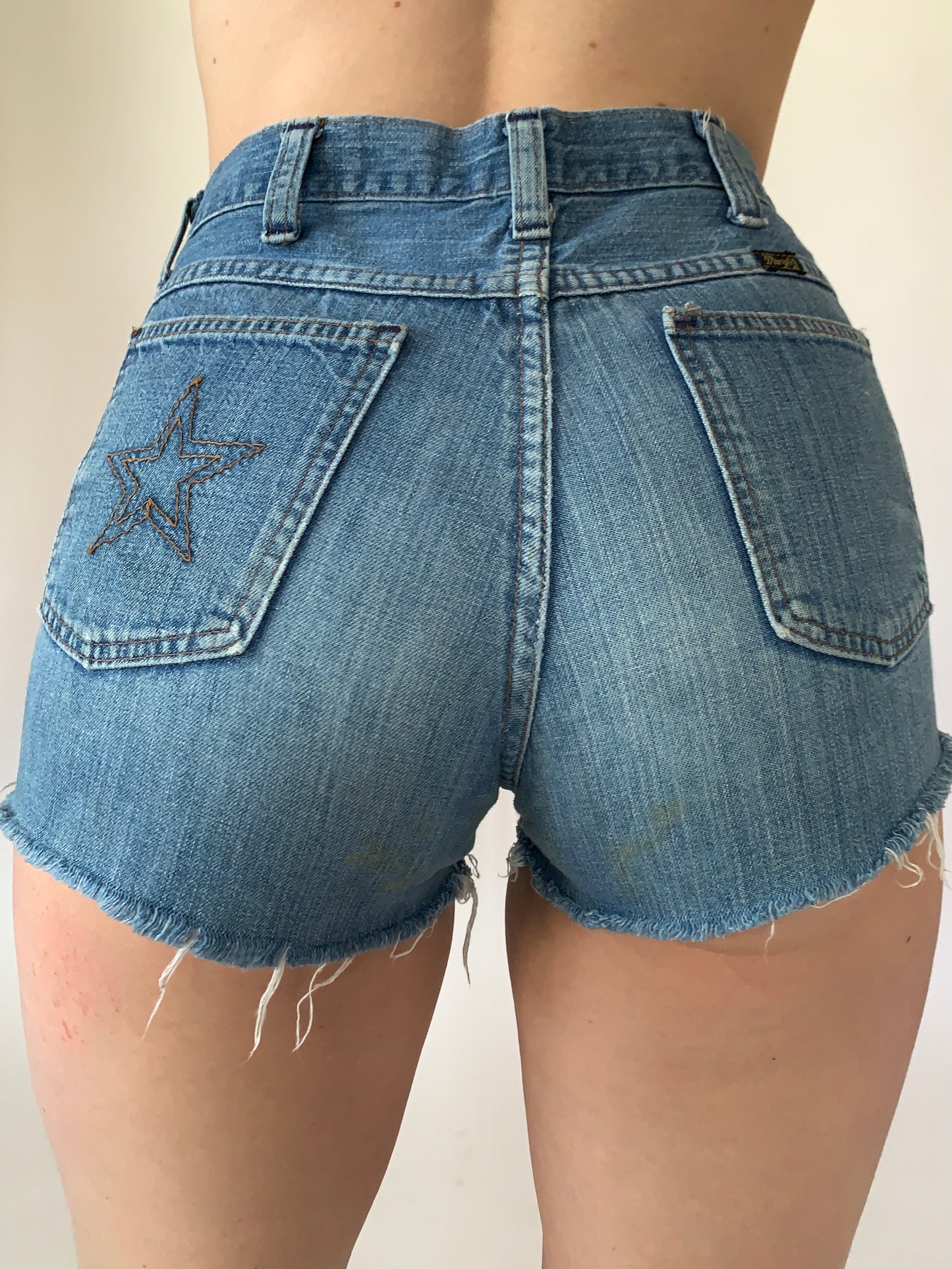 Vintage 1970s Star Shorts