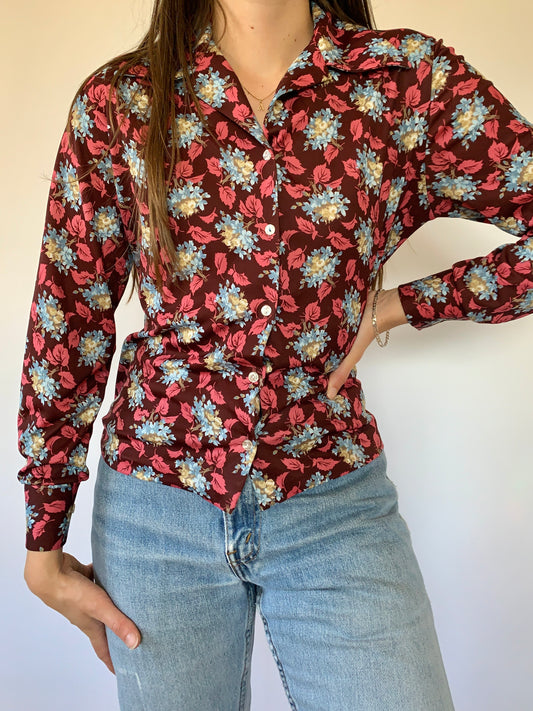 Vintage 1970s Blouse