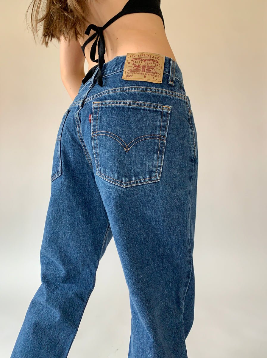 Vintage 1990s Levi's 505s – Hazy Vintage