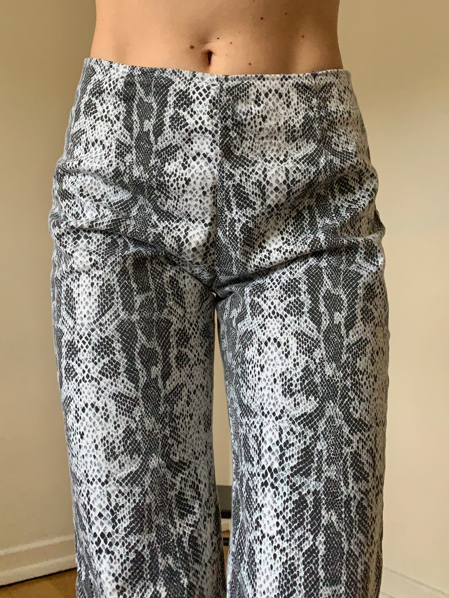 Vintage 1990s Snake Print Pants