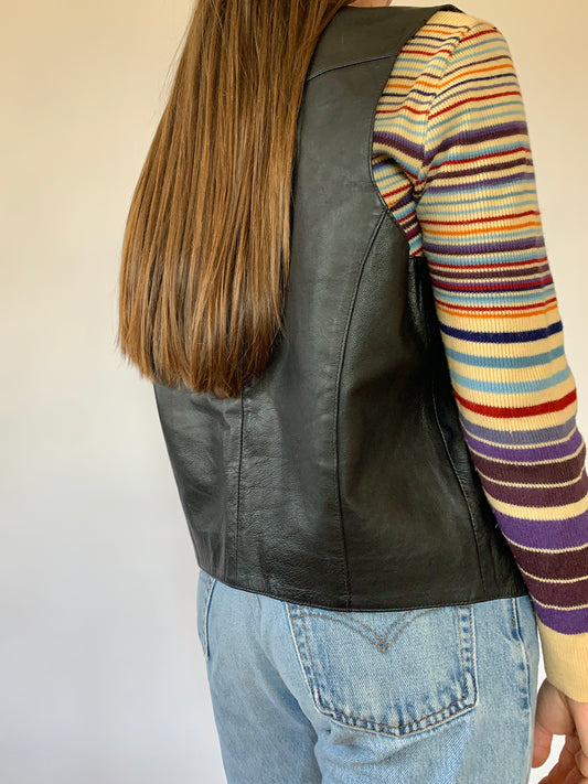 Vintage Leather Vest