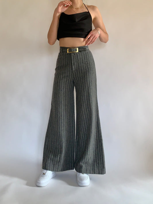 Vintage 1970s Wool Bellbottoms