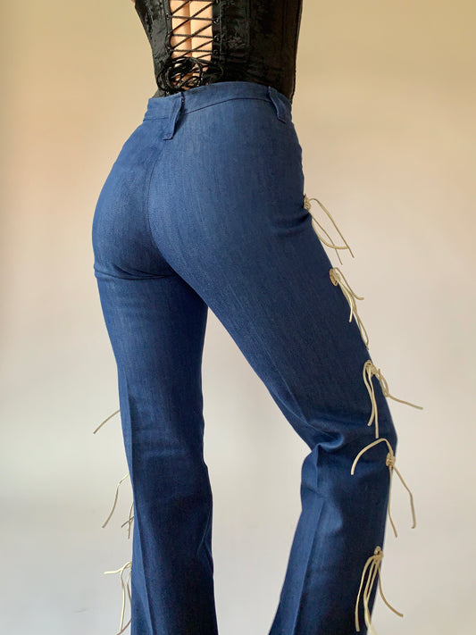 Vintage H Bar C Jeans (XS)