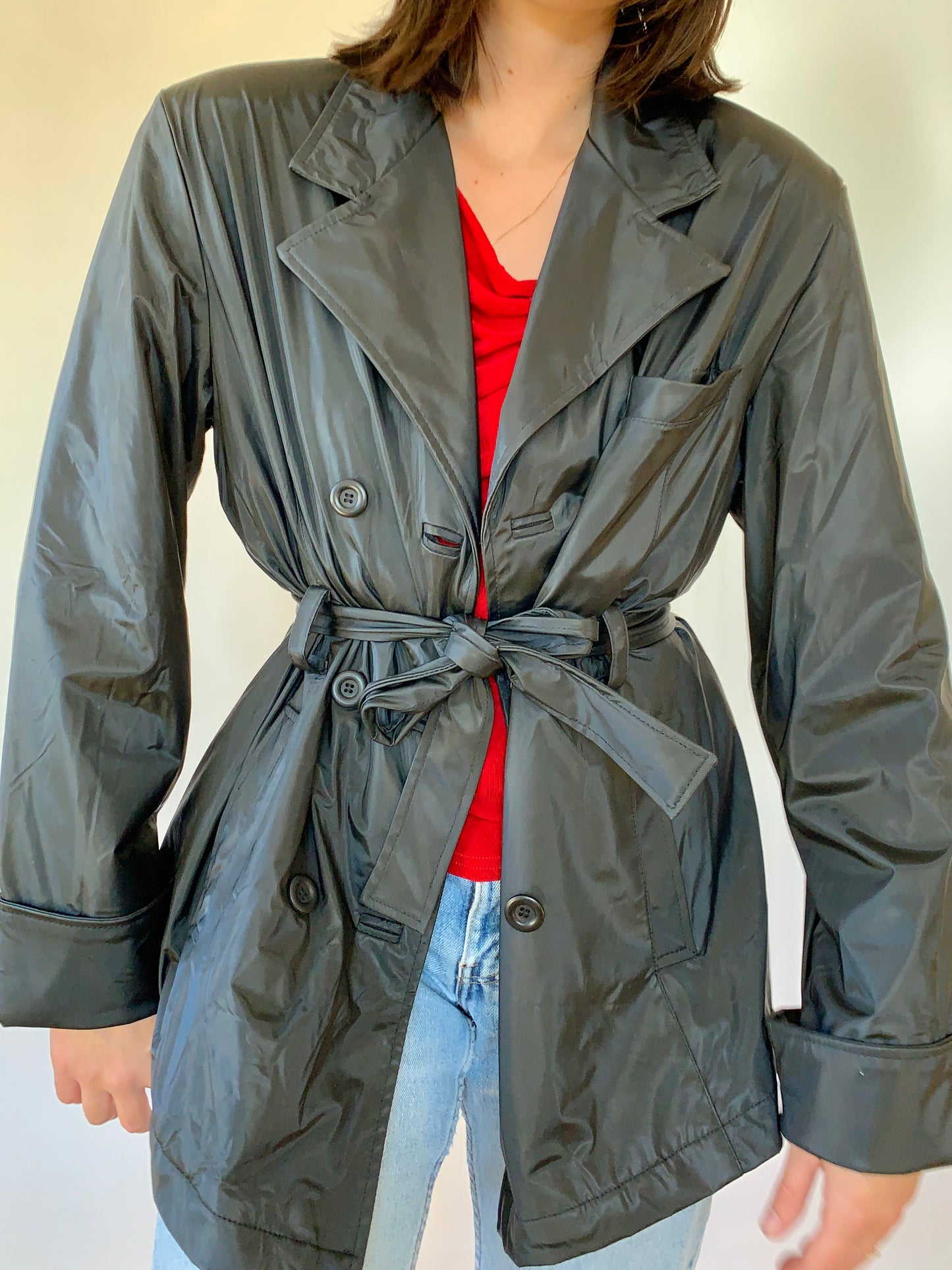 Vintage 1990s Vinyl Trench