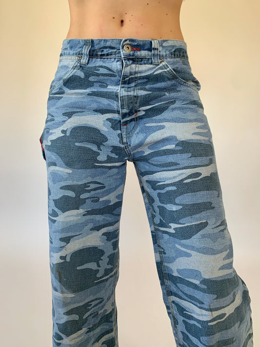 Vintage Camo Jeans