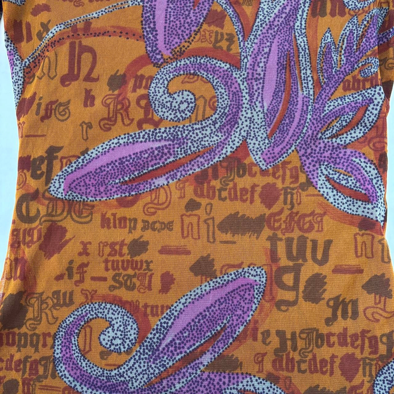 Italian Y2K Mesh Top (L)