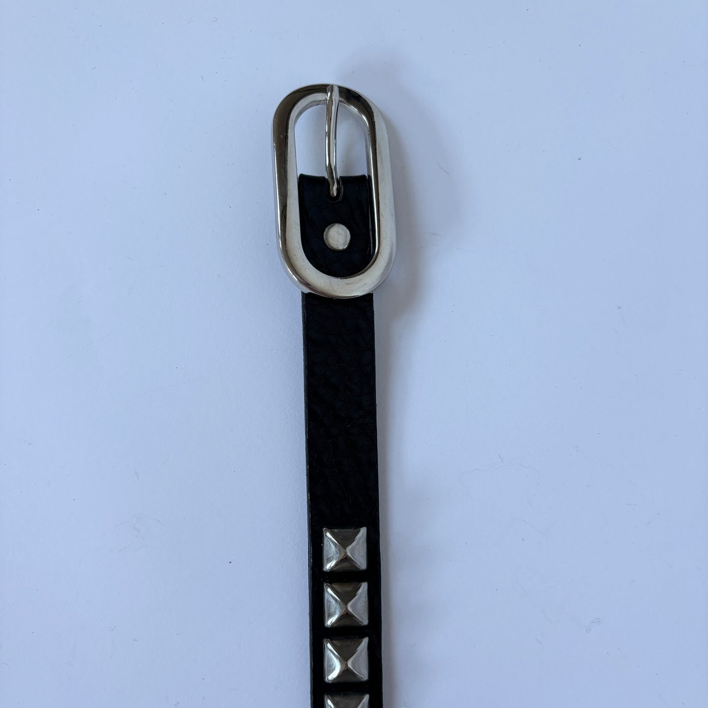 Vintage Studded Leather Belt (M/L)