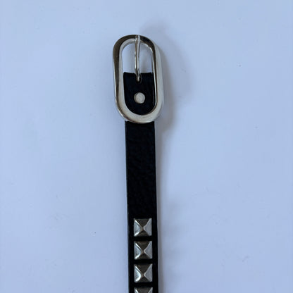 Vintage Studded Leather Belt (M/L)