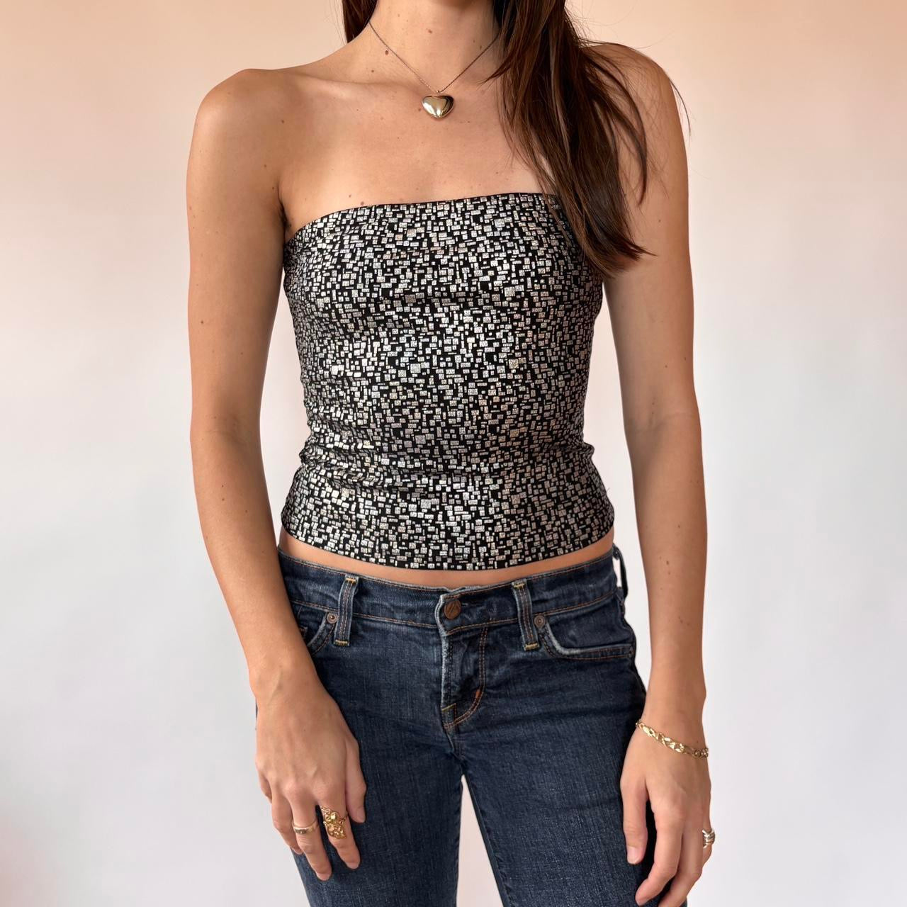 90s Club Tube Top (S)