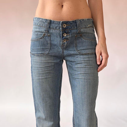 Y2K Flare Jeans (M)
