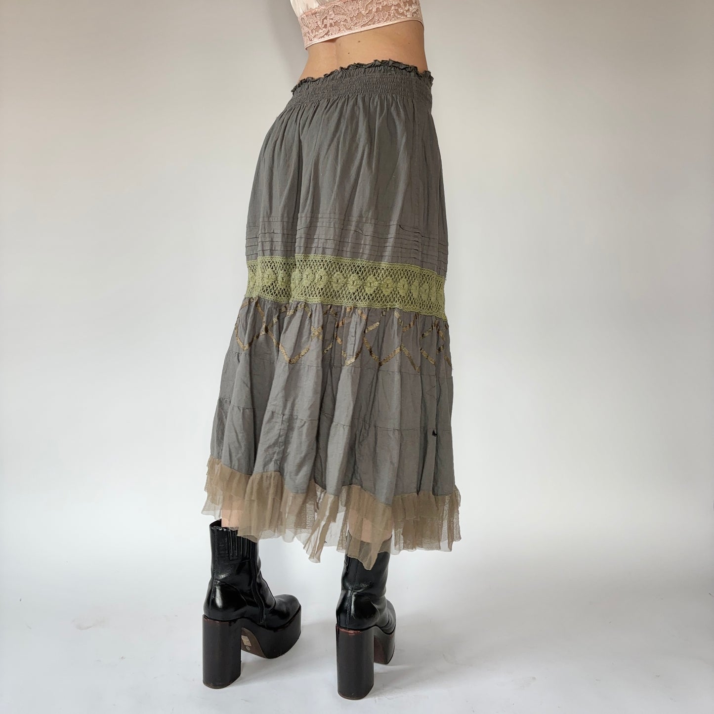 90s Boho Fairy Skirt (XS/S)