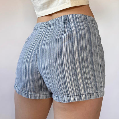 90s Calvin Klein Stripy Shorts (S)