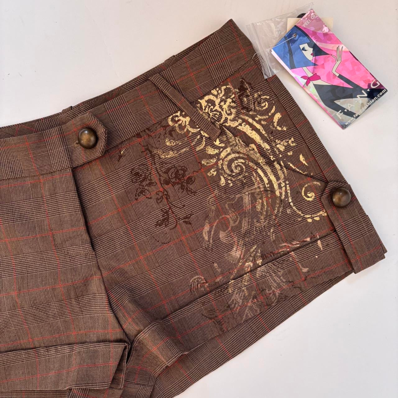 Y2K Deadstock Trouser Shorts (S)