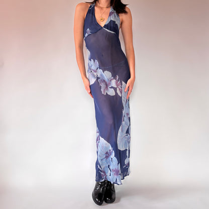 Victoria’s Secret Silk Floral Slip (M)