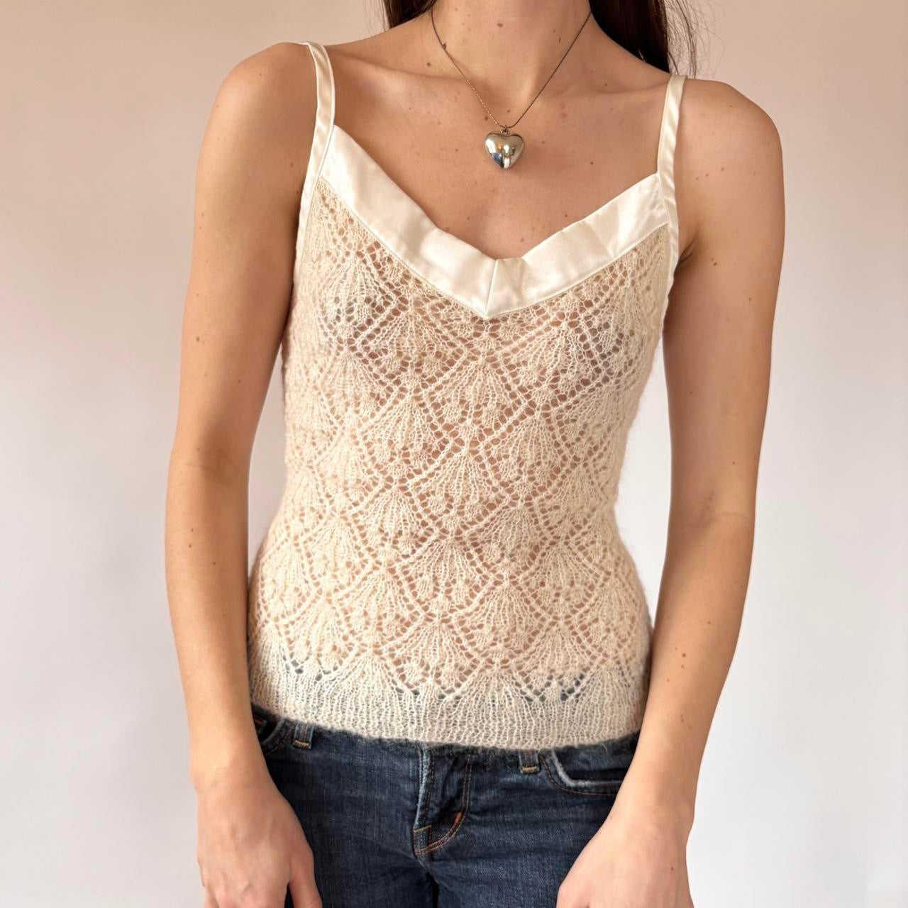 Y2K Moda International Mohair Knit Cami (XS/S)